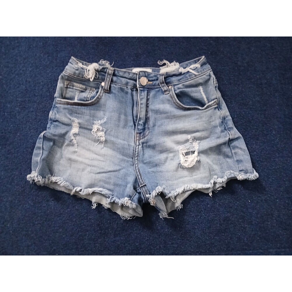 Insane Gene Los Angeles Medium Wash Jean Shorts M